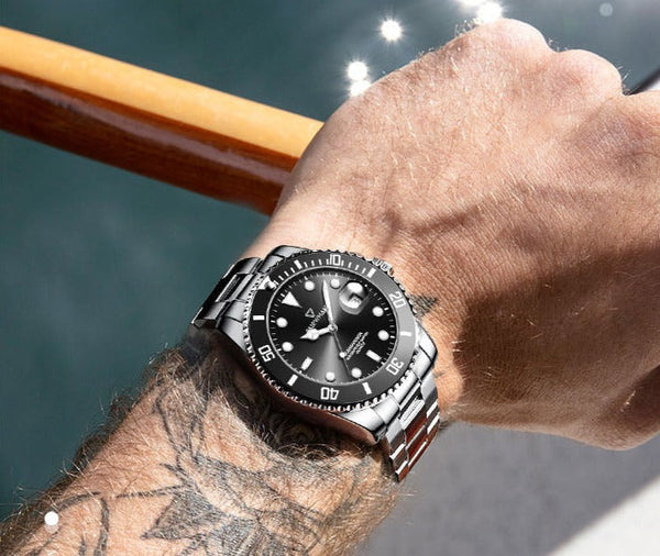 Mark Fairwhale Submariner Stainless Steel Watch