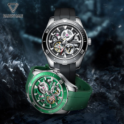 Mark Fairwhal Tourbillon hollow out Watch - Fairwhalewatches