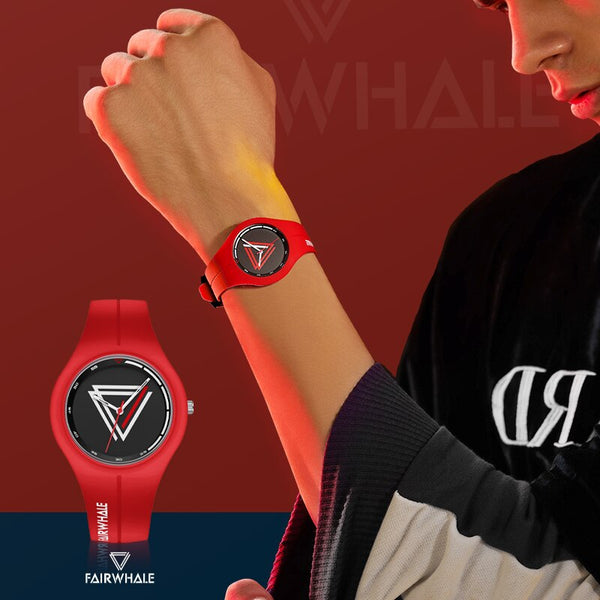 Mark Fairwhale Triangle Logo Dial Watch