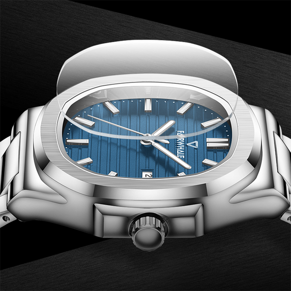 Mark Fairwhale Luminous Waterproof Stainless Steel Watch