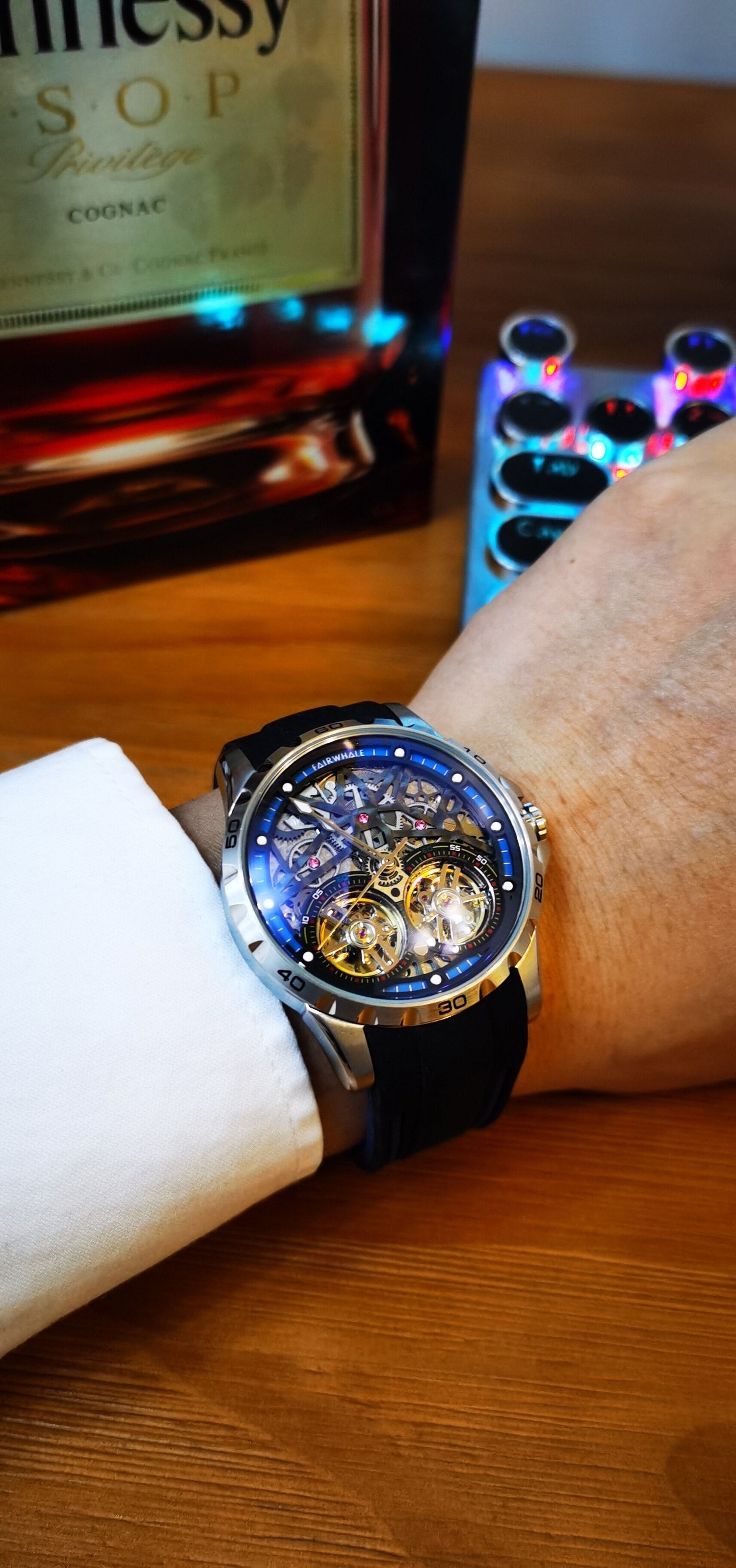 Double Tourbillon Automatic Watch